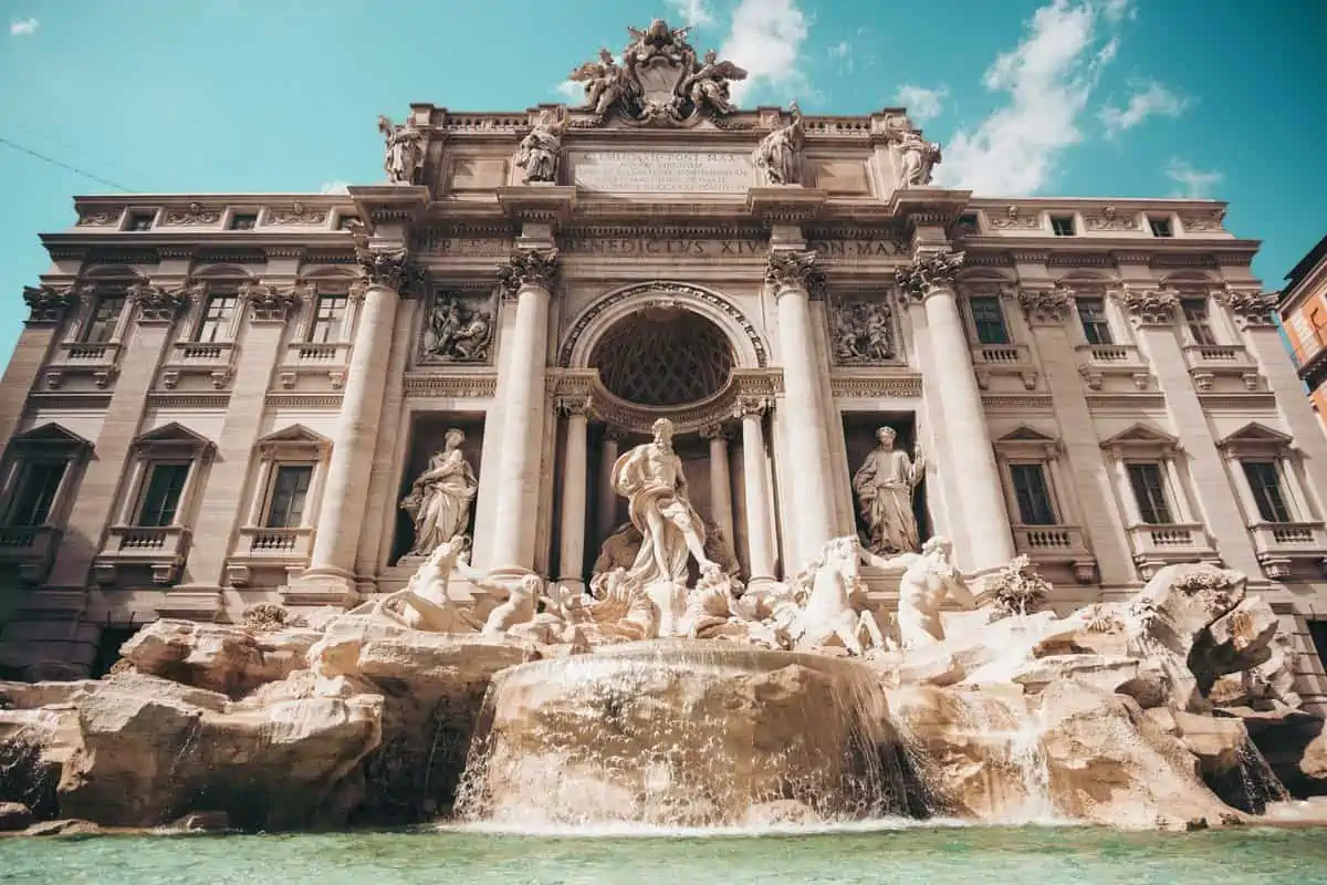 Trevi-fontänen Rom