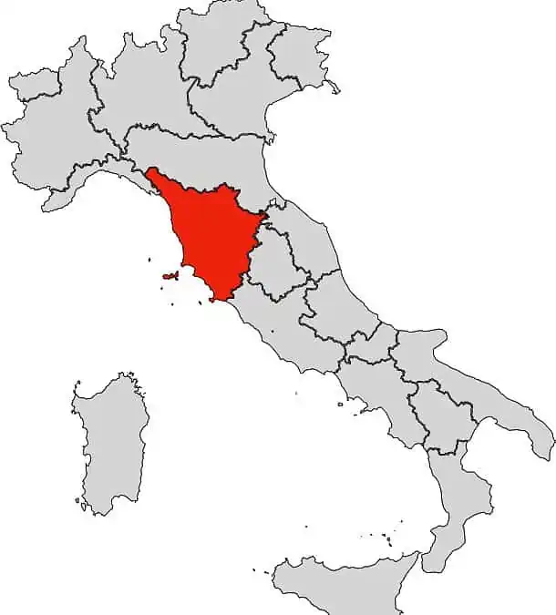 Toskánsko, Itálie