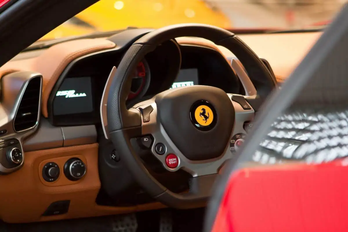 Tableau de bord Ferrari 458