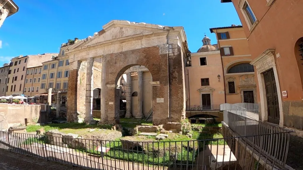 Portico D'Ottavia Ρώμη - Η πύλη του εβραϊκού γκέτο
