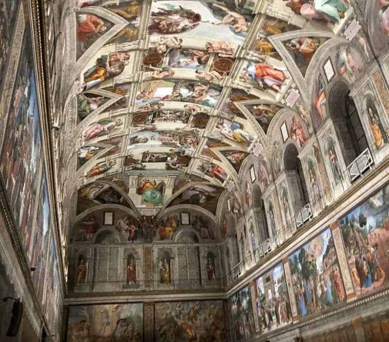 La chapelle Sixtine, l'incroyable plafond