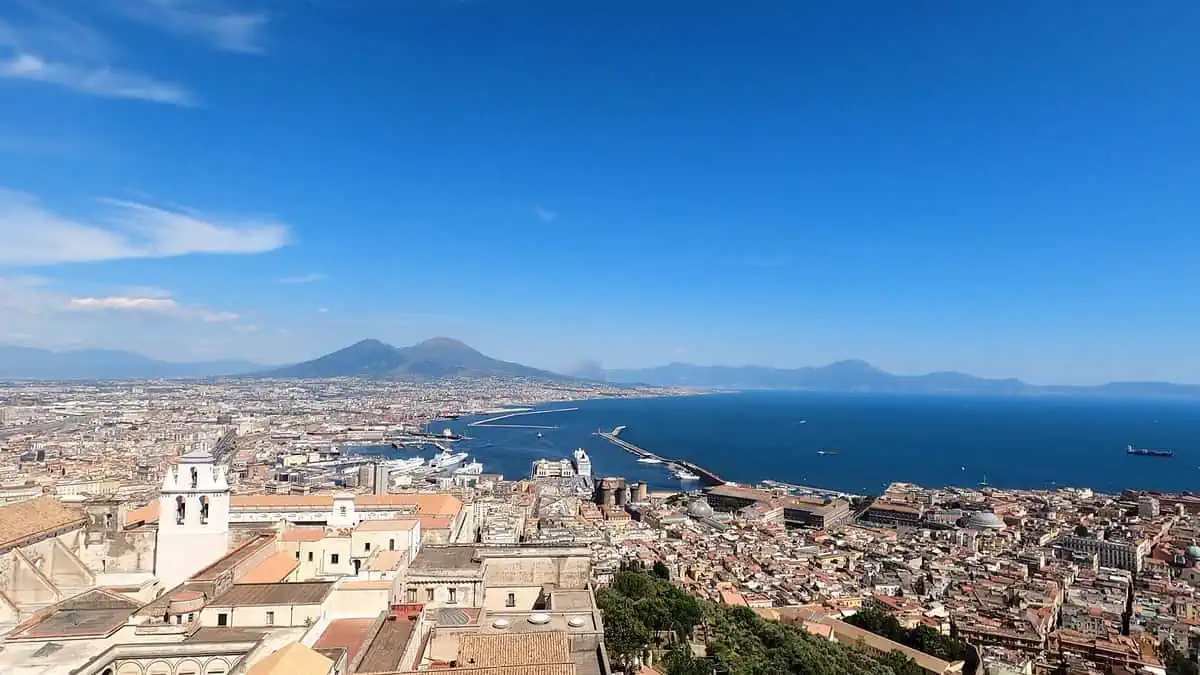 Utsikt över Neapel