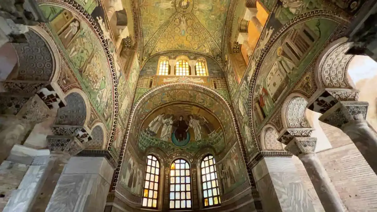 Ravenna San Vitale-mosaiker