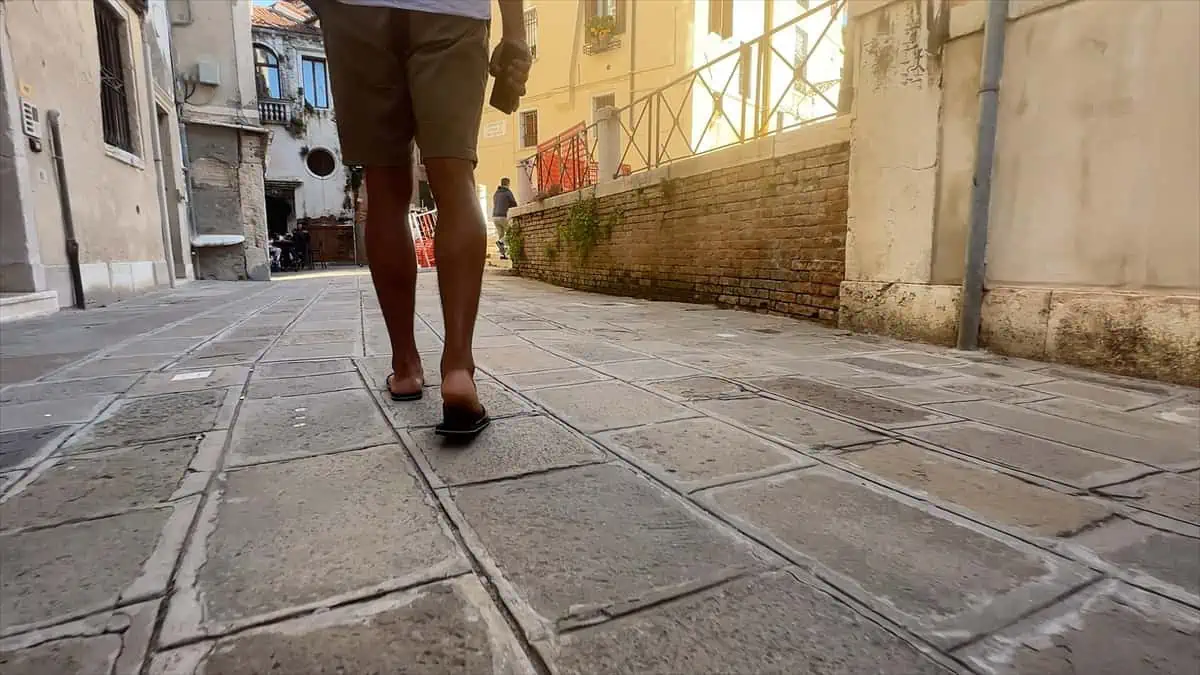 Walking in Venice