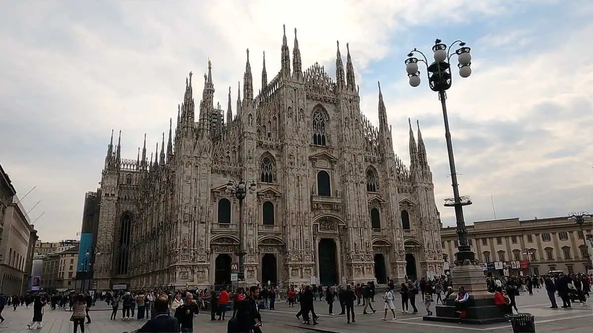 Mailand der Duomo