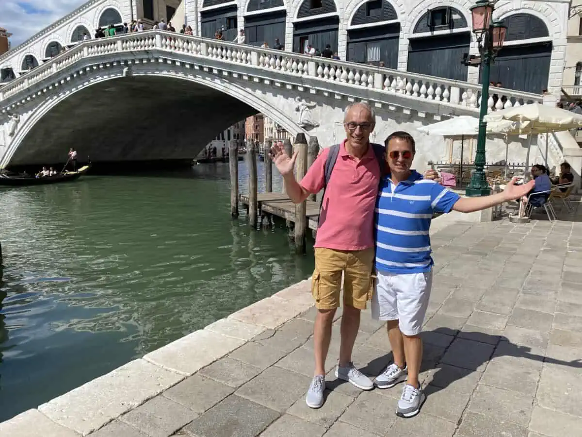 Rialtobron Venedig Italien