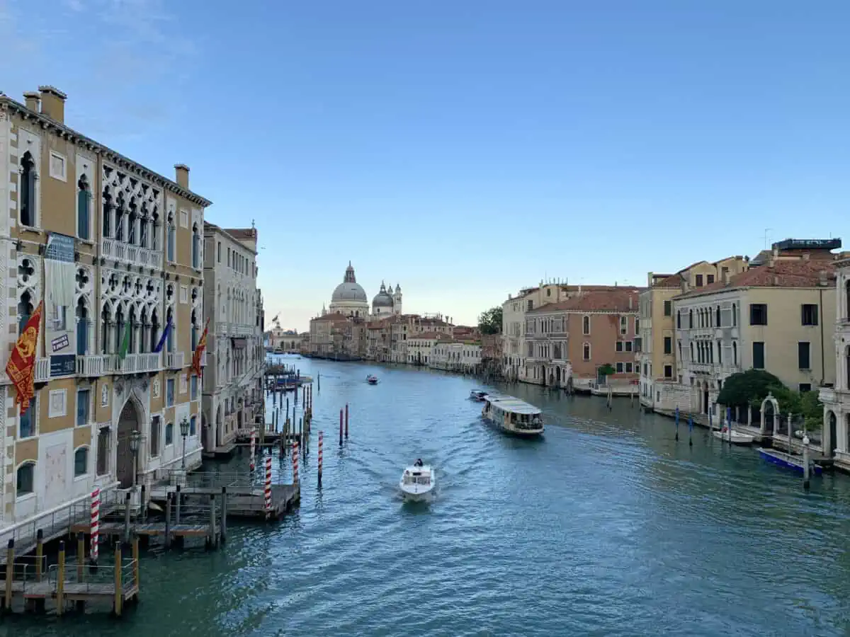 Μεγάλο Κανάλι από τη γέφυρα Accademia