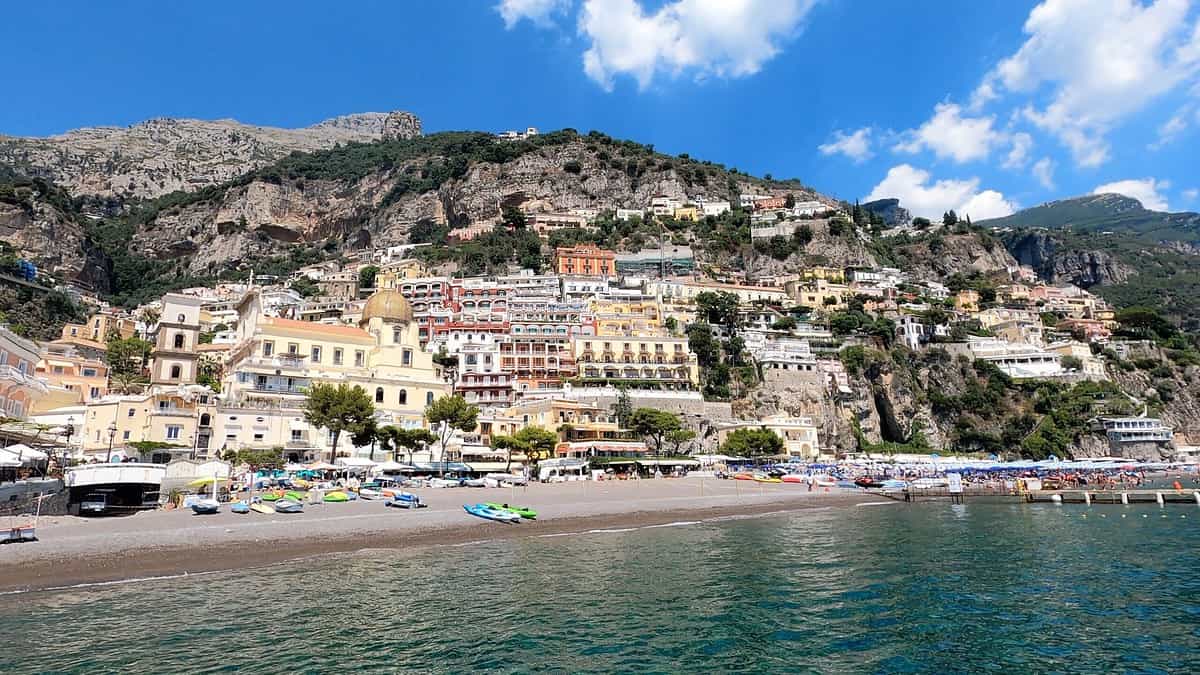 Positano, pobřeží Amalfi