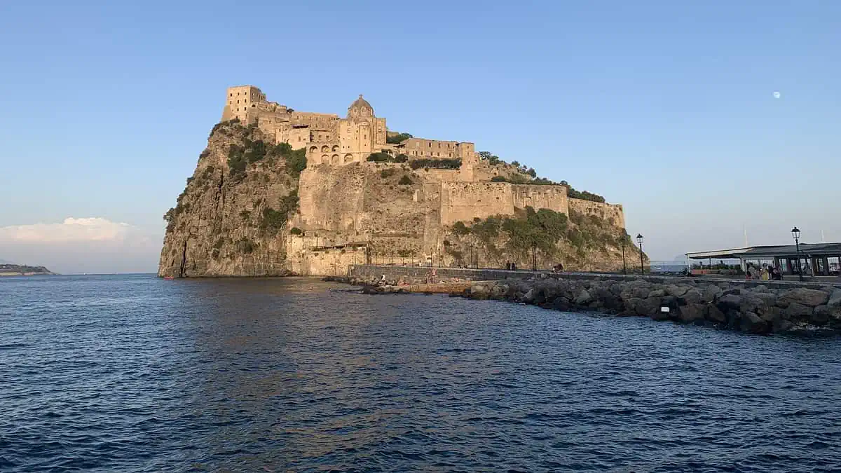 The Castello Aragonese in Ischia