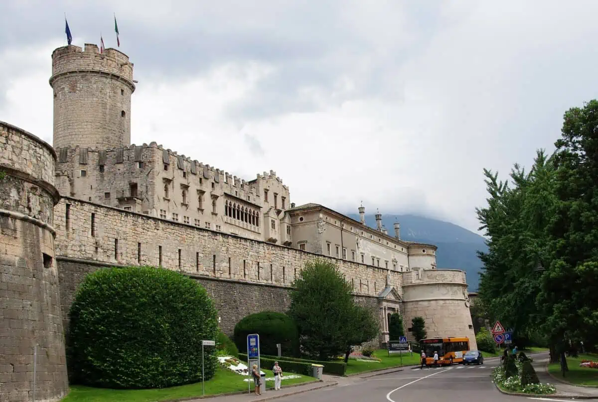 Slottet Buonconsiglio i Trento