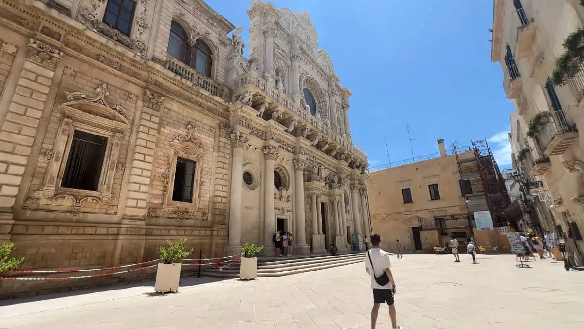 Lecce the beautiful Baroque